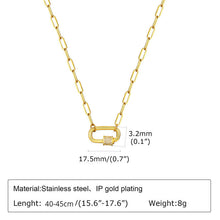 Load image into Gallery viewer, Nina Gold Clip Chain

