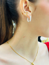 Load image into Gallery viewer, Blanca Gold Hoops
