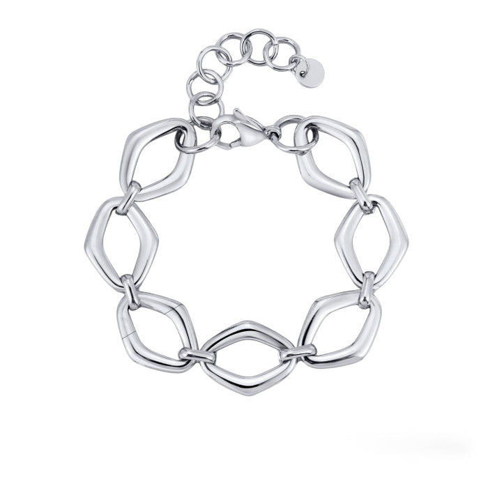 Diamond Steel Bracelet