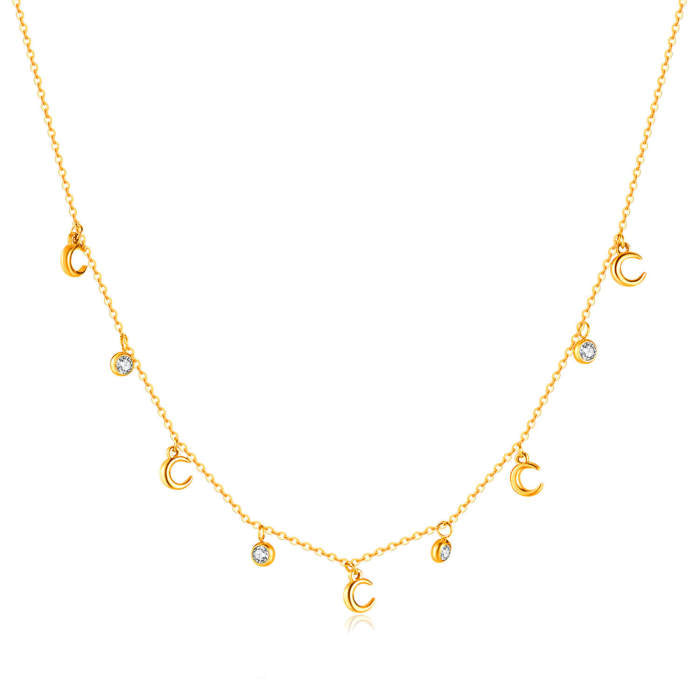 Moon Light Gold Chain