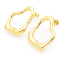 Load image into Gallery viewer, Geometric Gold Earrings
