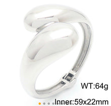 Load image into Gallery viewer, Empire Steel Bangle

