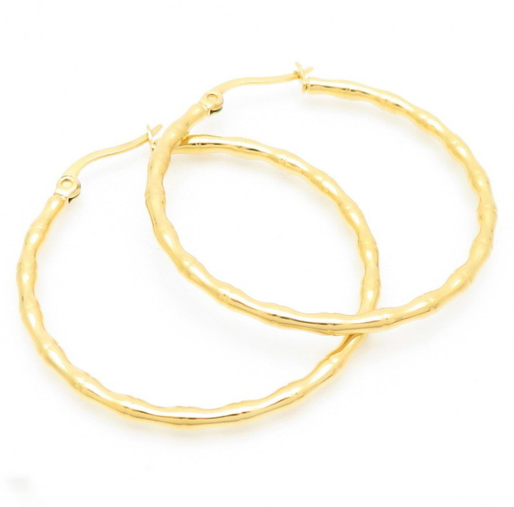 Simona Gold Hoops