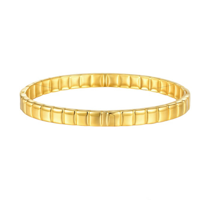 Tick Tack Gold Bangle