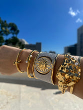 Load image into Gallery viewer, Sol Mio Gold Cuff
