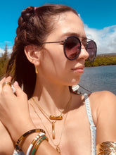 Load image into Gallery viewer, Cornus Gold Earrings
