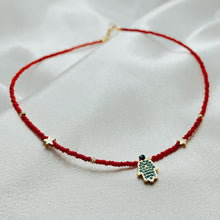 Load image into Gallery viewer, Red Bead Necklace
