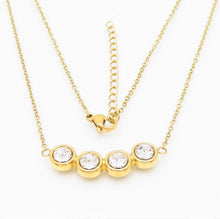 Load image into Gallery viewer, Circle White Cristal Chain
