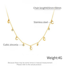 Load image into Gallery viewer, Moon Light Gold Chain
