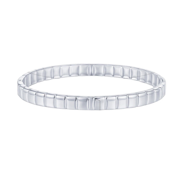 Tick Tack Steel Bangle