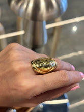 Load image into Gallery viewer, Marcia Gold Steel Ring
