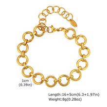 Load image into Gallery viewer, Tiny Loops Gold Bracelet
