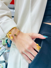 Load image into Gallery viewer, Full Heart Gold Ring
