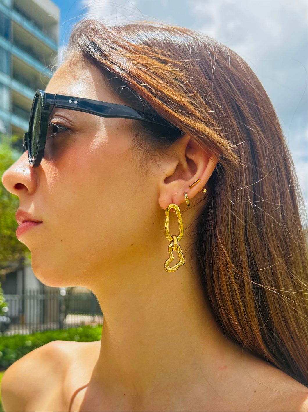 Lovi Lovi Gold Earrings