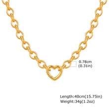 Load image into Gallery viewer, Big Love Gold Chain
