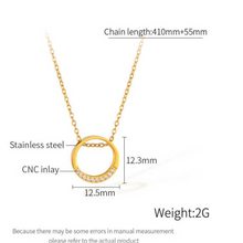 Load image into Gallery viewer, Full Moon Gold Chain
