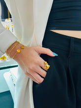 Load image into Gallery viewer, Full Heart Gold Ring
