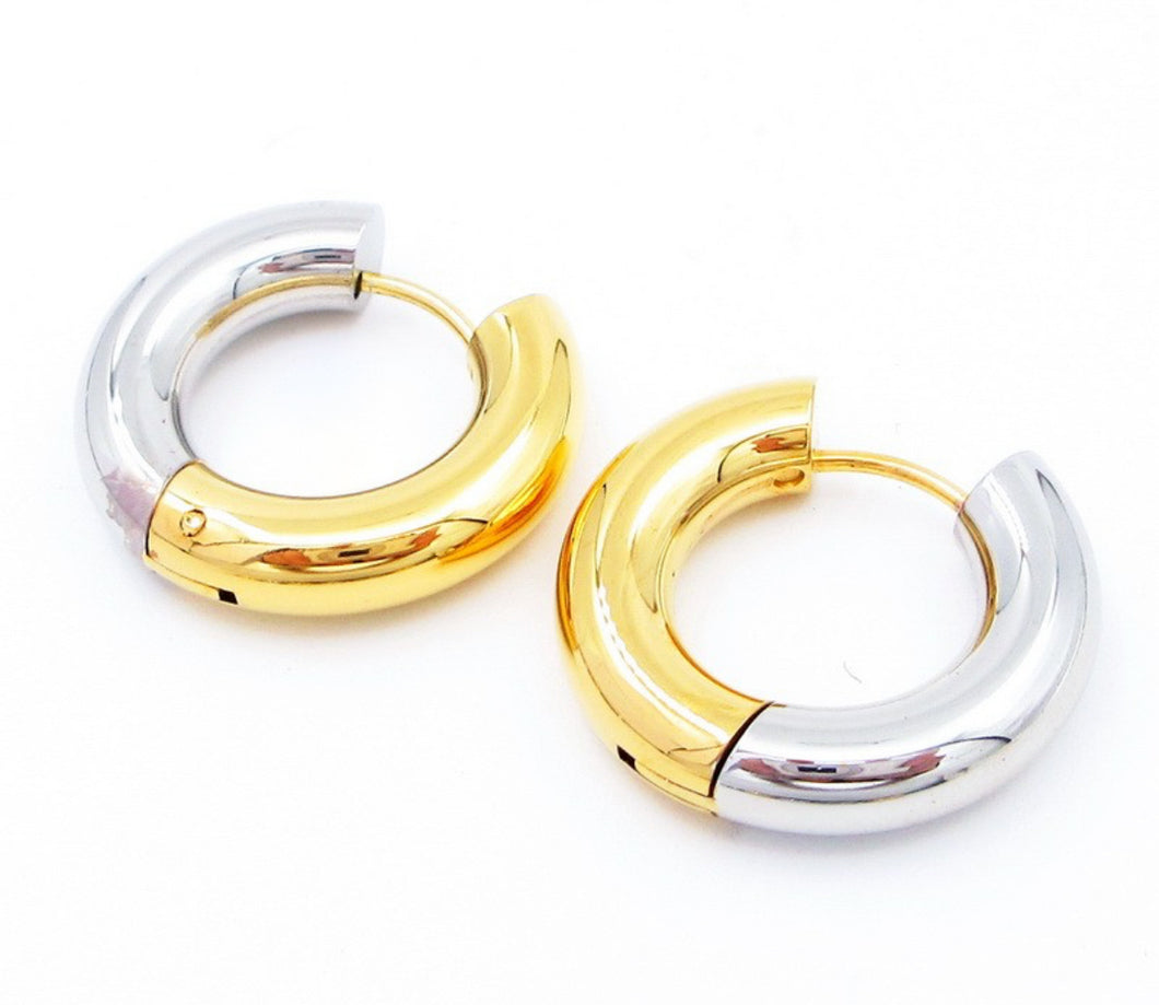 For every day two tone hoops