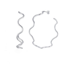 Load image into Gallery viewer, Waves Steel Hoops
