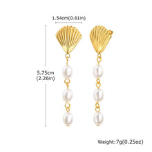 Load image into Gallery viewer, Del Mar Long Earrings
