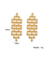 Load image into Gallery viewer, Empire Gold Statement Earrings
