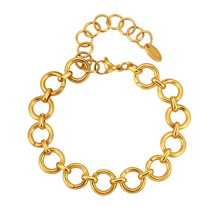 Tiny Loops Gold Bracelet
