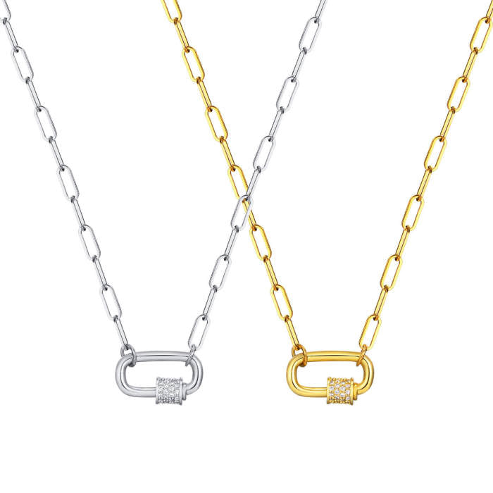 Nina Gold Clip Chain