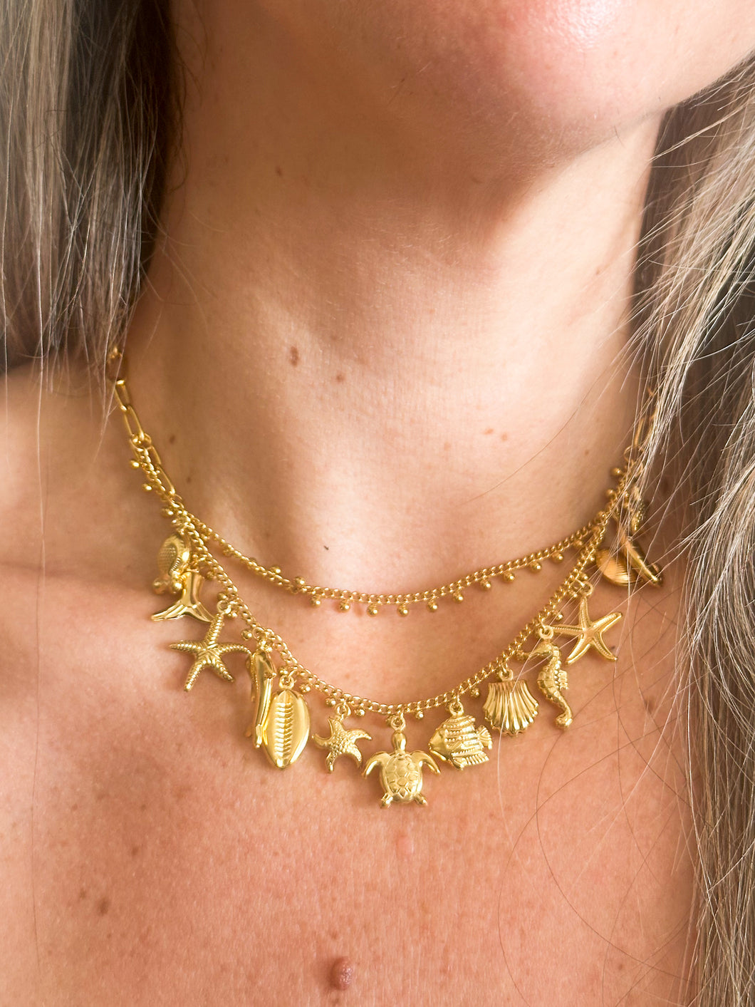 Mar Caribe Gold Chain