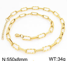 Load image into Gallery viewer, Simple Love Gold Chain
