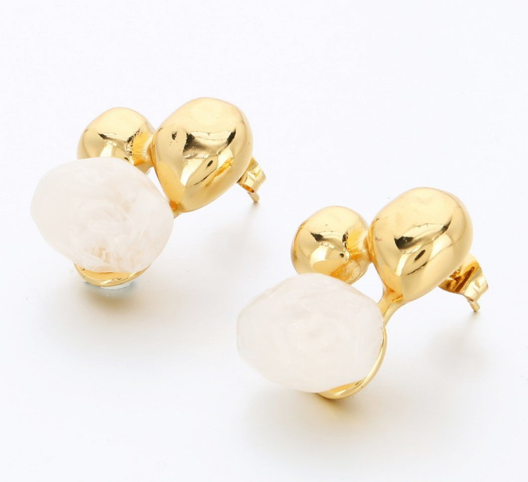 Marcia Pink Stud