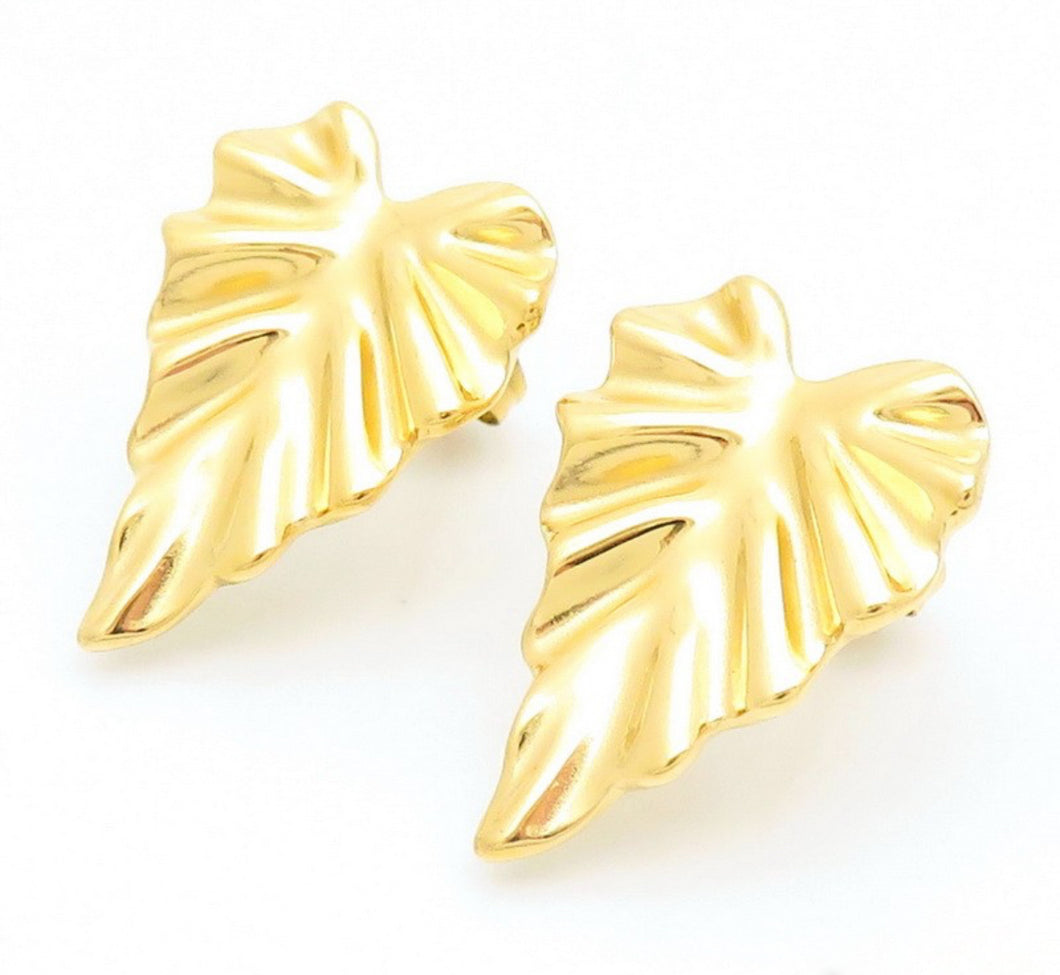 Forest Gold Hoops