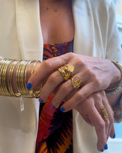 Load image into Gallery viewer, Chacha Gold Steel Bangle
