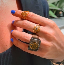 Load image into Gallery viewer, Hand Heart Gold Ring
