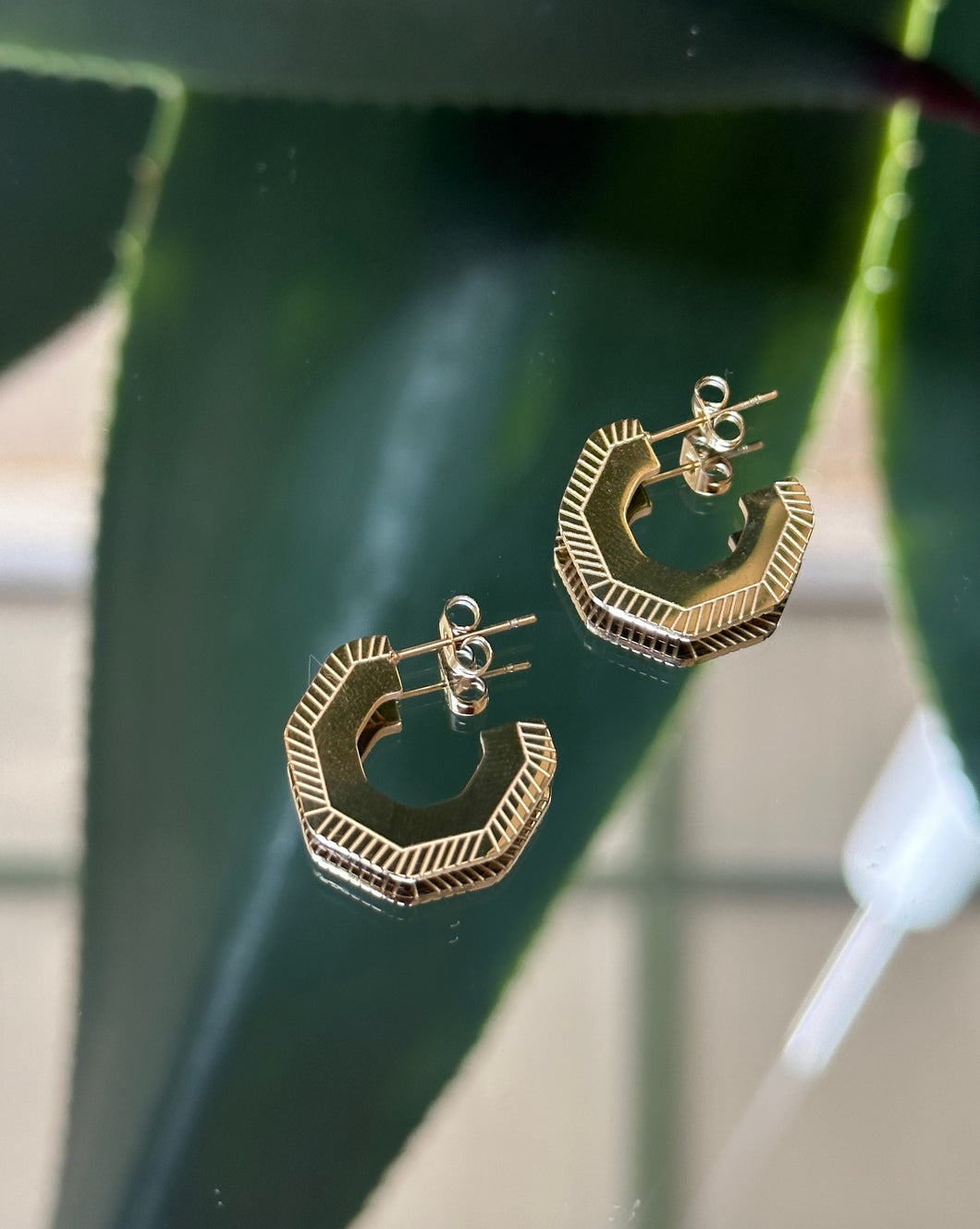 Pixie Gold Hoops
