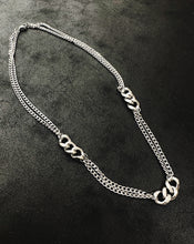 Load image into Gallery viewer, Mini Cubana Silver Chain
