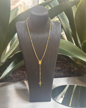 Load image into Gallery viewer, Gold Steel Rosario

