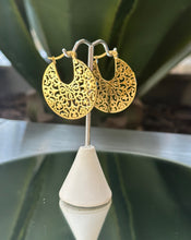 Load image into Gallery viewer, Persa Gold Hoops
