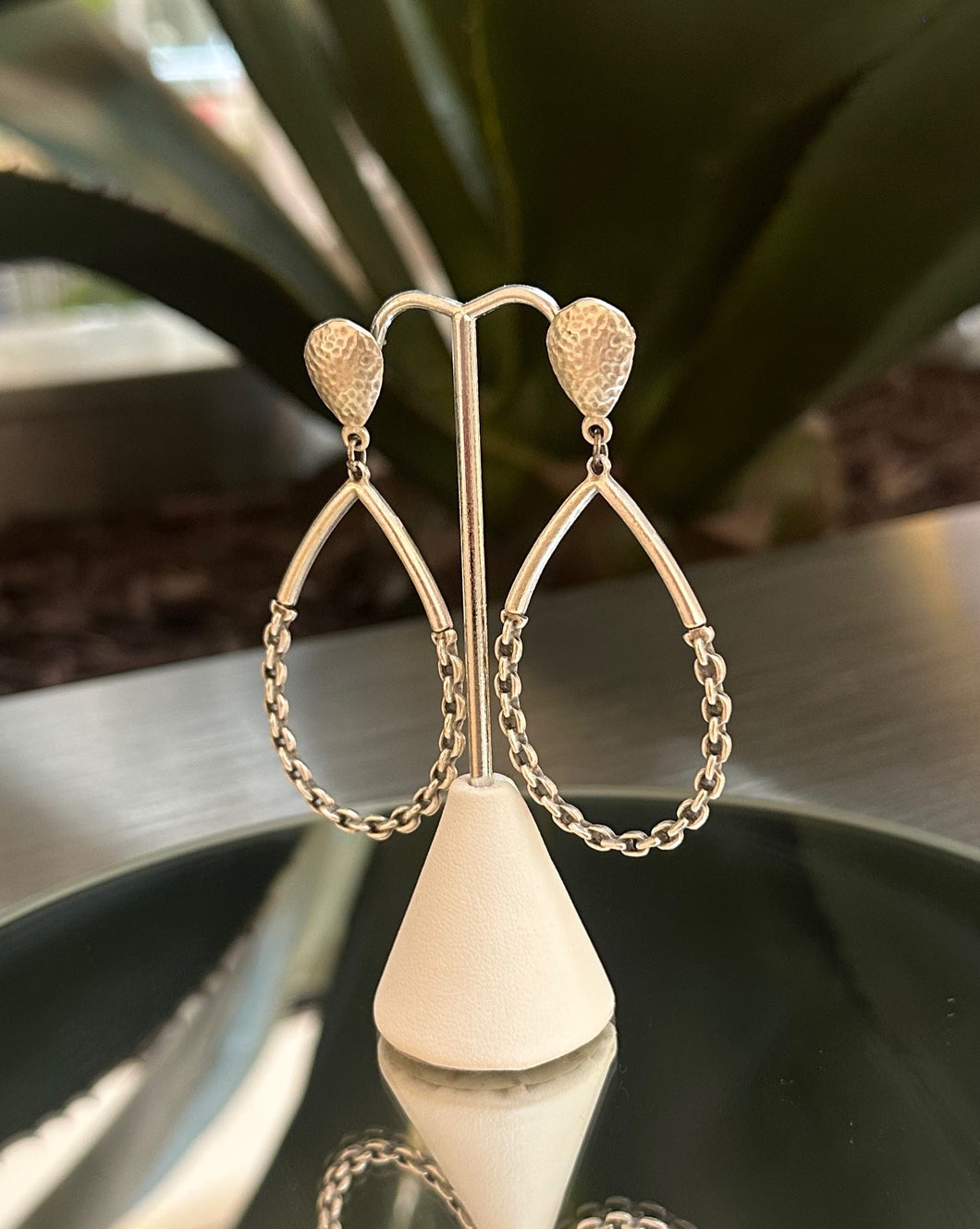 Bursa Silver Earrings