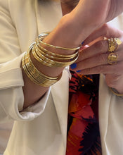 Load image into Gallery viewer, Chacha Gold Steel Bangle
