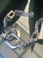 Load image into Gallery viewer, Double Square Steel Bracelet

