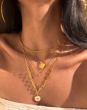 Load image into Gallery viewer, Figaro Gold Double Chain
