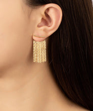 Load image into Gallery viewer, Gold Fiesta Statement Earrings
